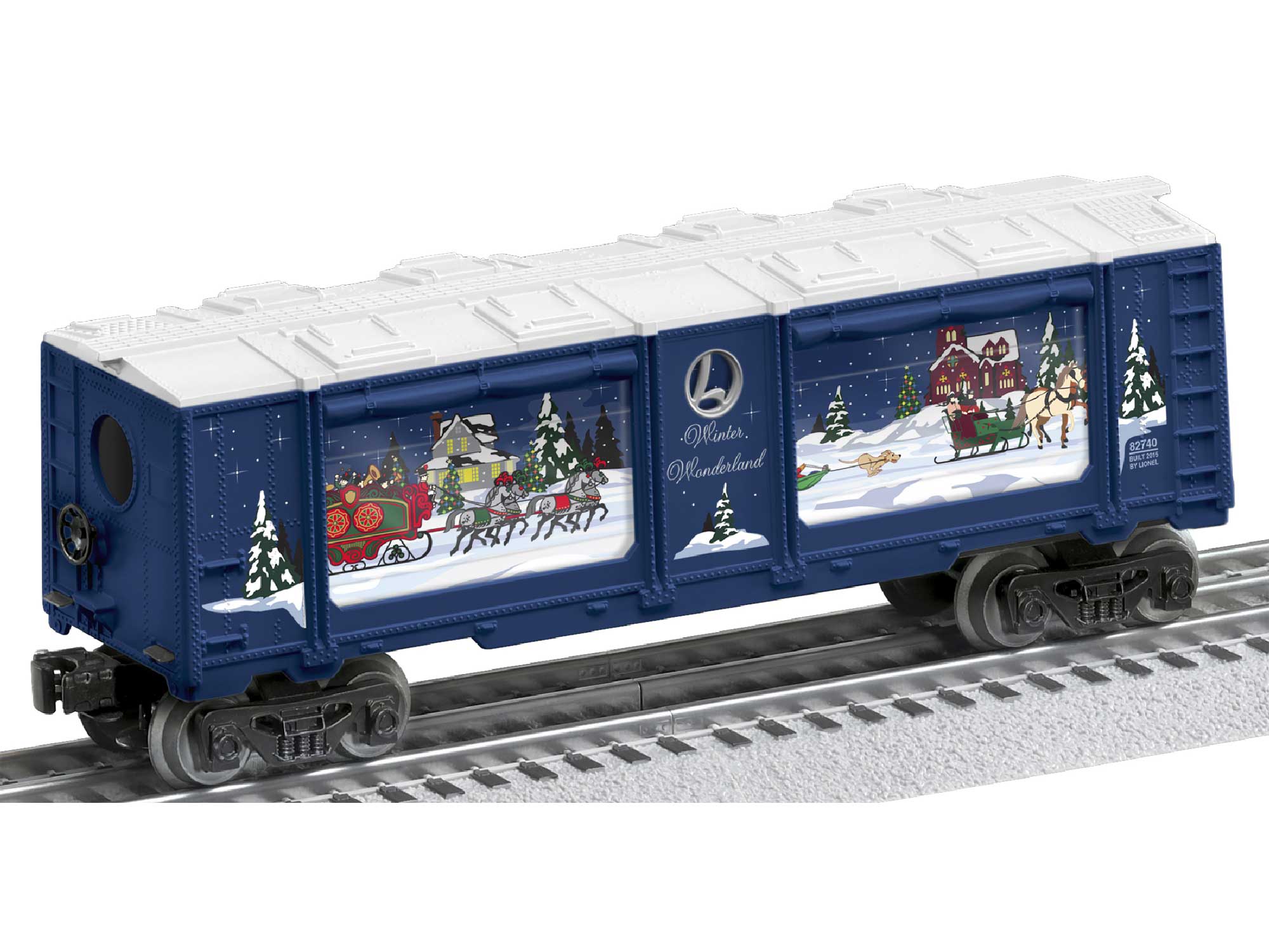 Winter Wonderland Christmas Aquarium Car